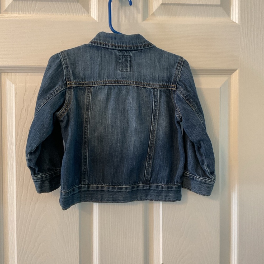 Old Navy Toddler Blue Size 18/24 Month Jean Style Jacket - Picture 2 of 13